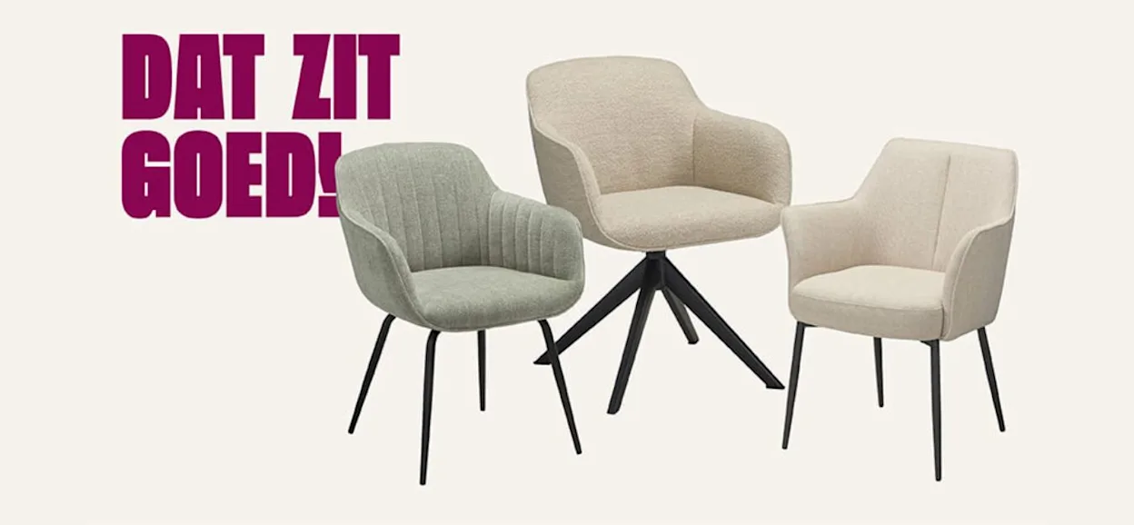 Aanprijzen stoelen