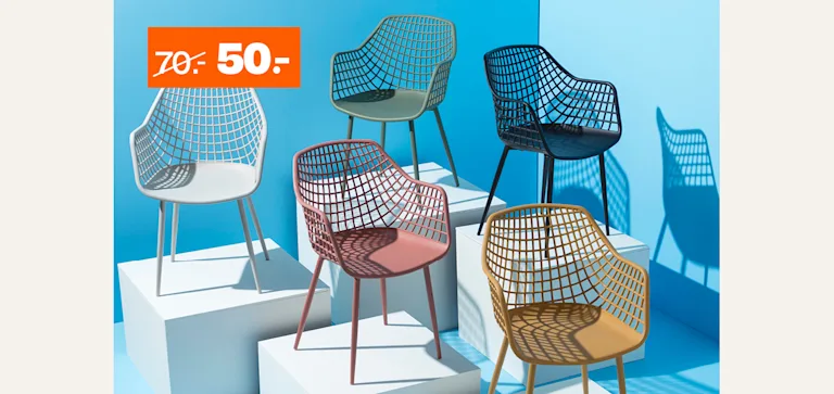 Stoel Webbing van €70 voor €50