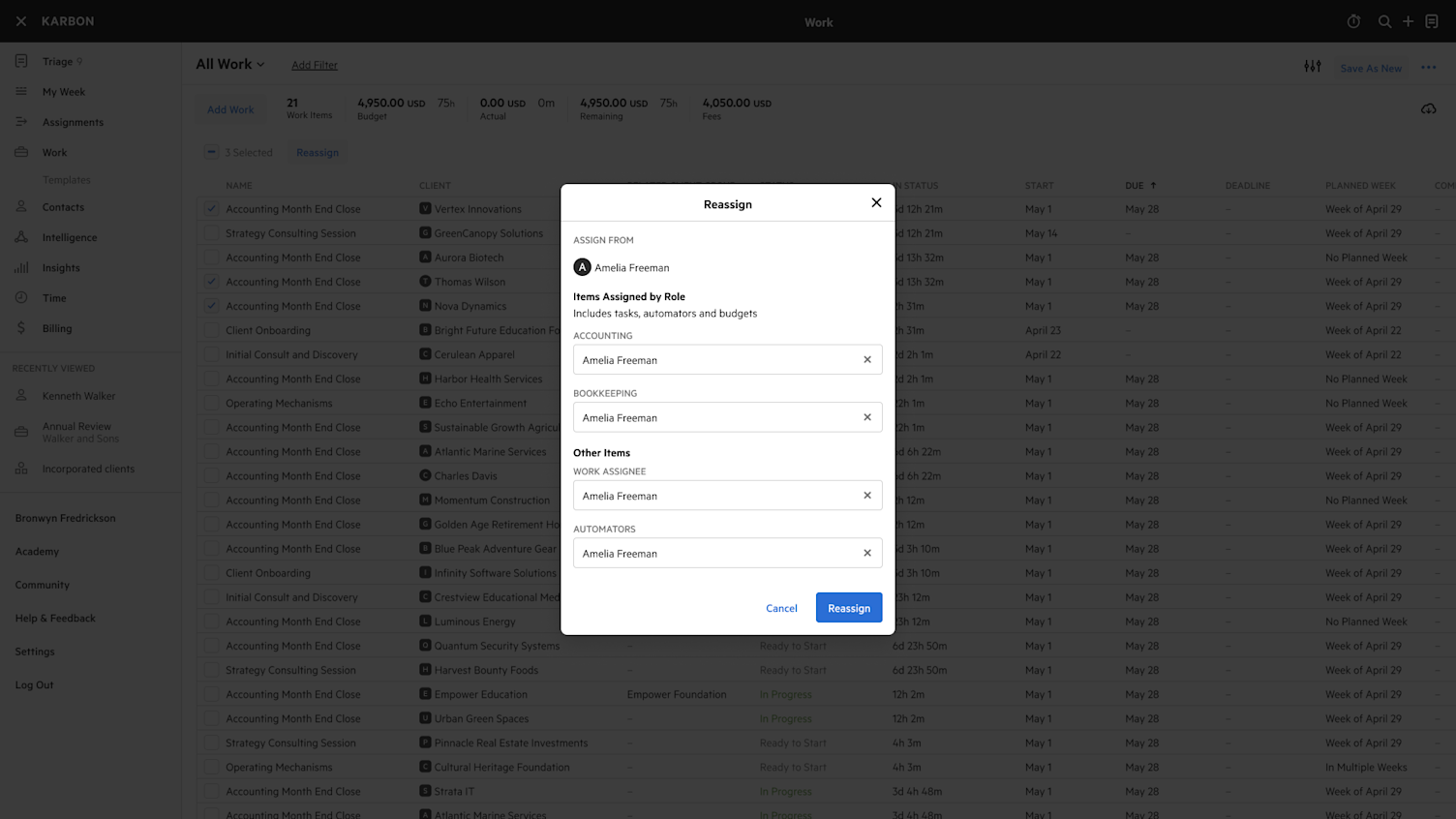 Karbon Release Notes – AI client summaries, credit notes, and work bulk ...