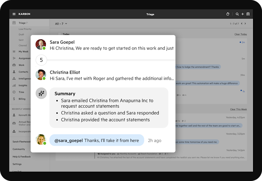 GPT-Powered Automation for Accounting | Karbon AI | Karbon
