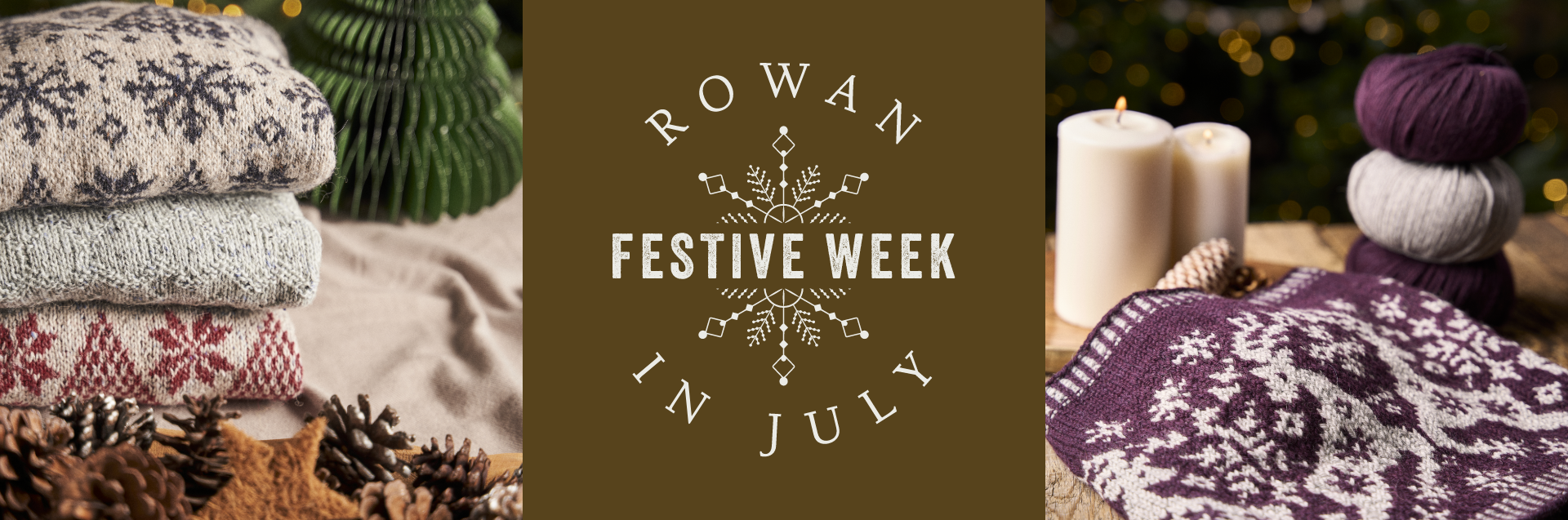 Festive Week in July banner