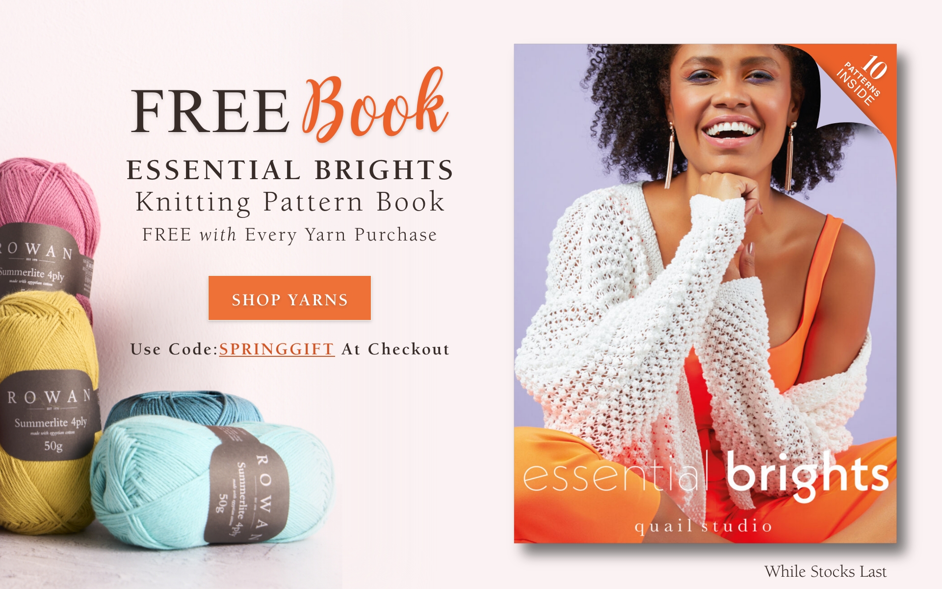 Knitrowan GWP March Hero Banner