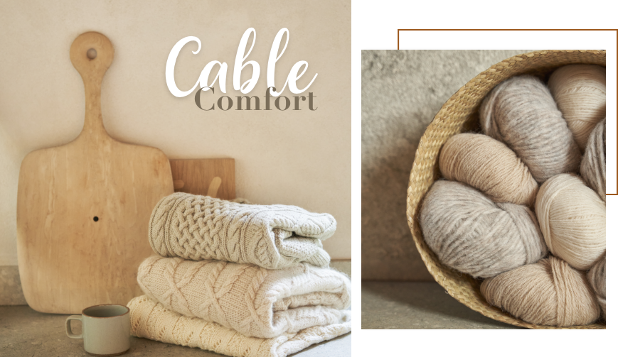 Be Inspired Block Cable Comfort