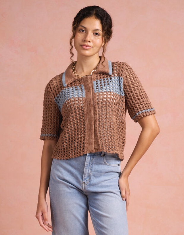 Best Seller- Dot Grid Shirt