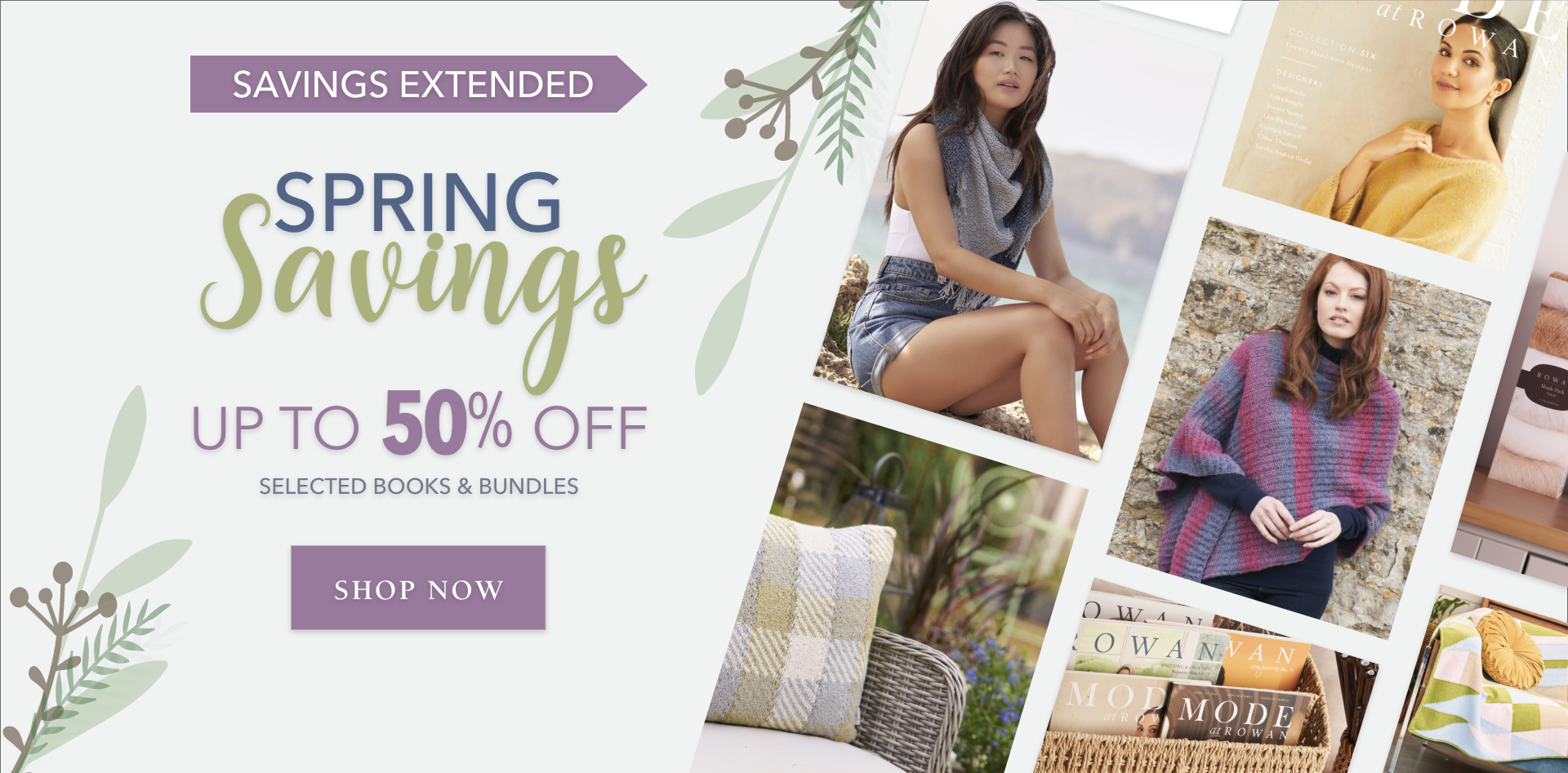 Spring Savings HP Hero Banner