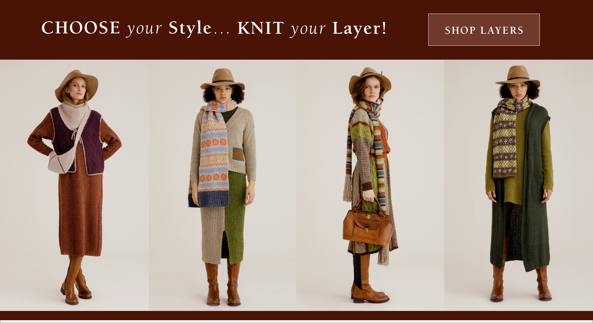 New Season Layering Outfits Hero Banner