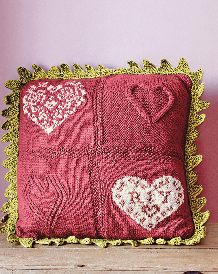 Knitted With Love Cushion One