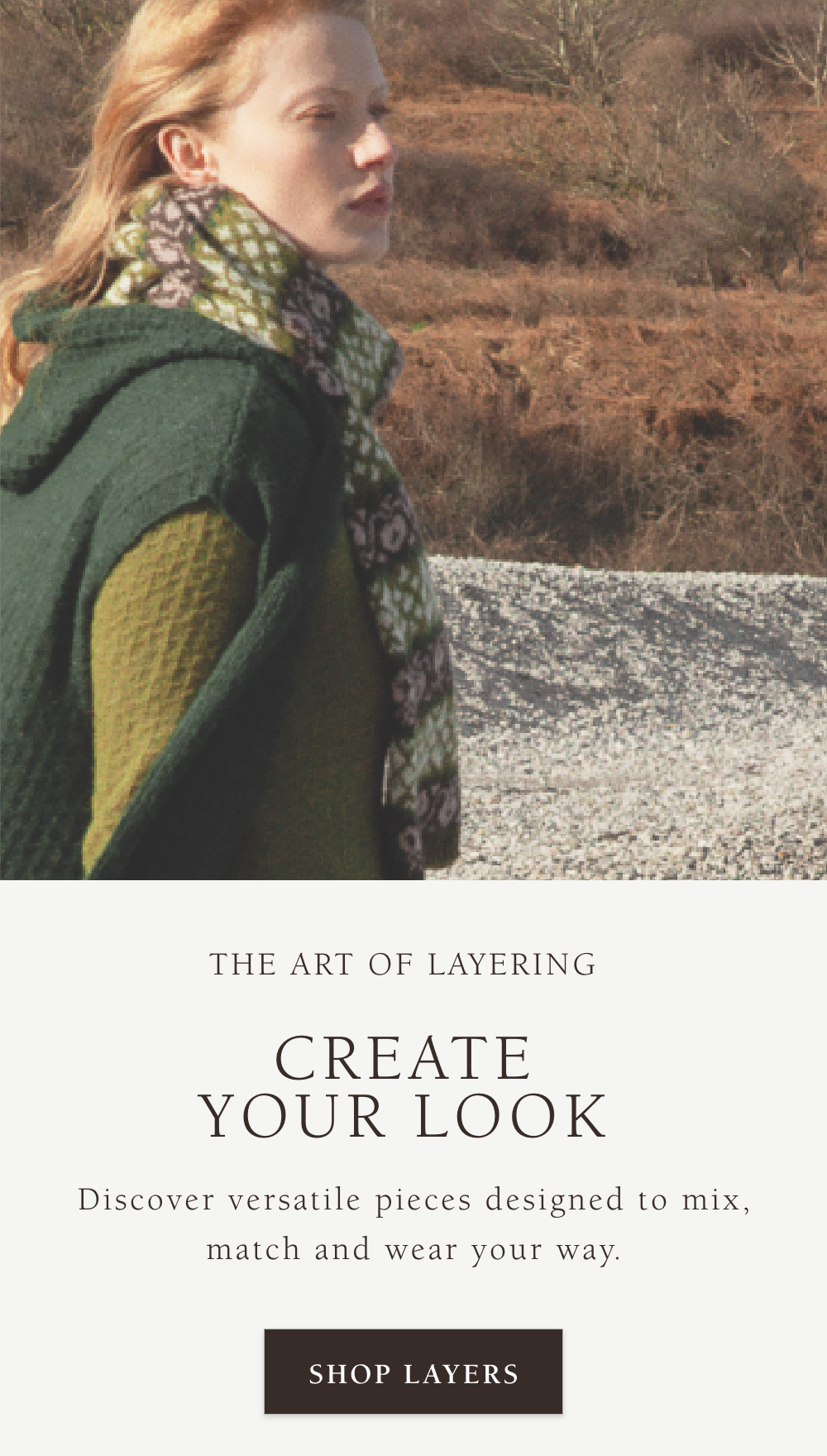 Create Your Look HP Hero Banner MOBILE