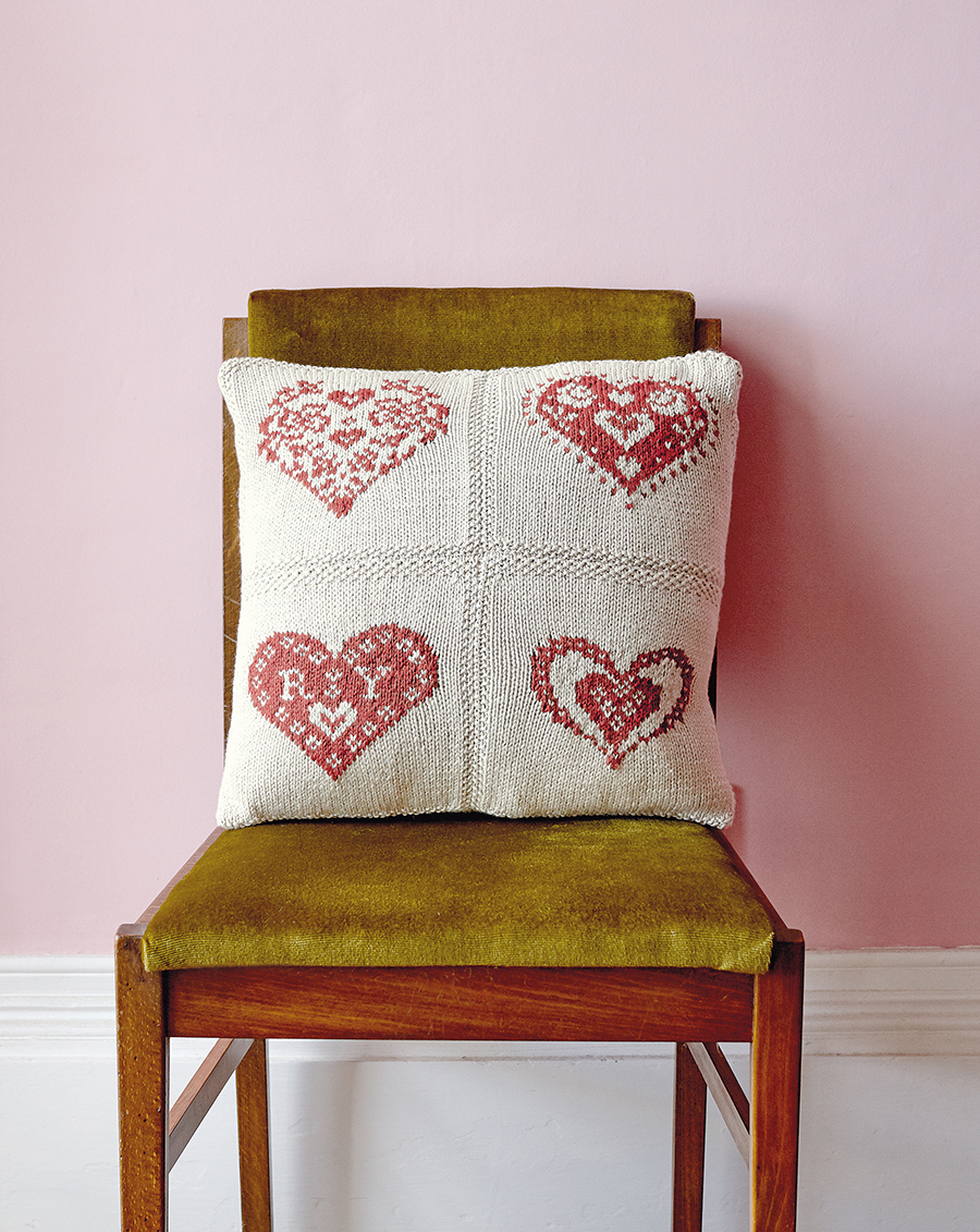 Knitted with Love Cushion Six