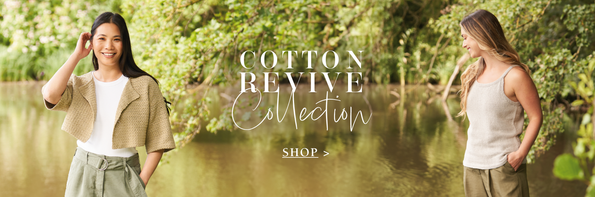 Cotton Revive Collection Hero Banner