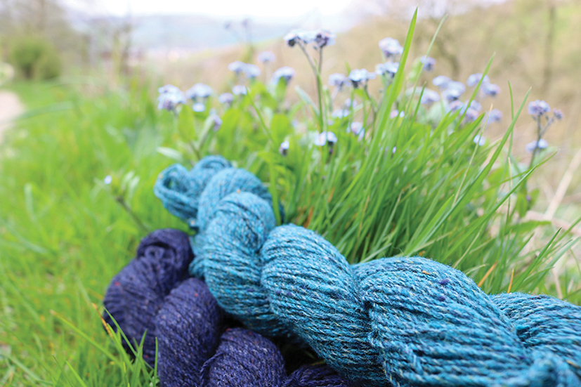Valley tweed yarn lifestyle