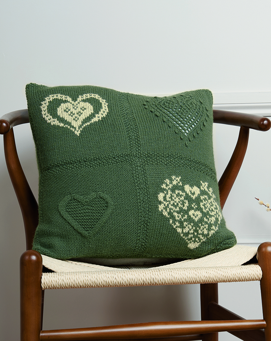 Knitted with love Cushion Four