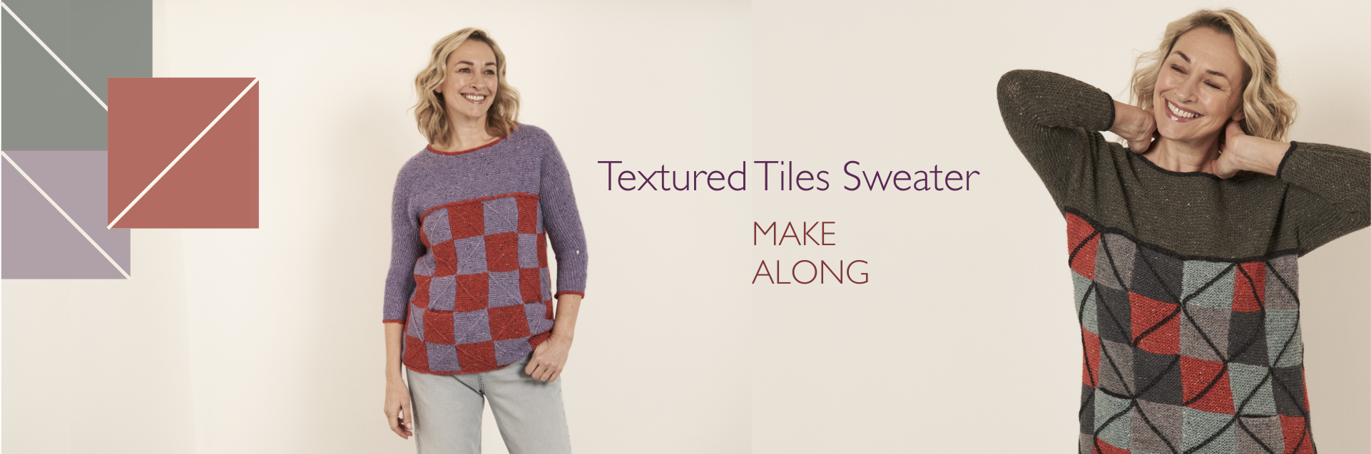 Textured Tiles Sweater banner
