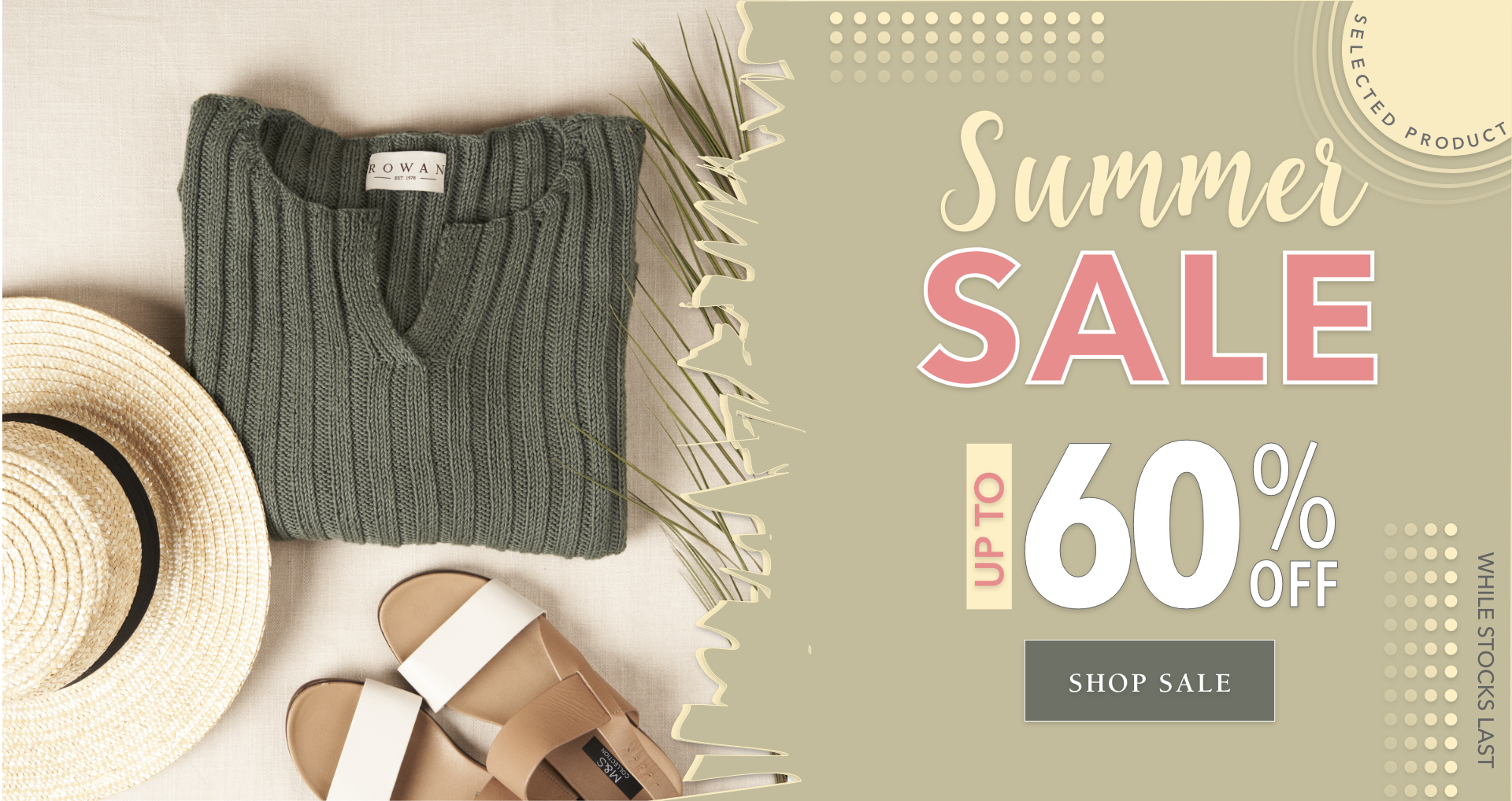 Knitrowan Summer Sale HP Hero Banner