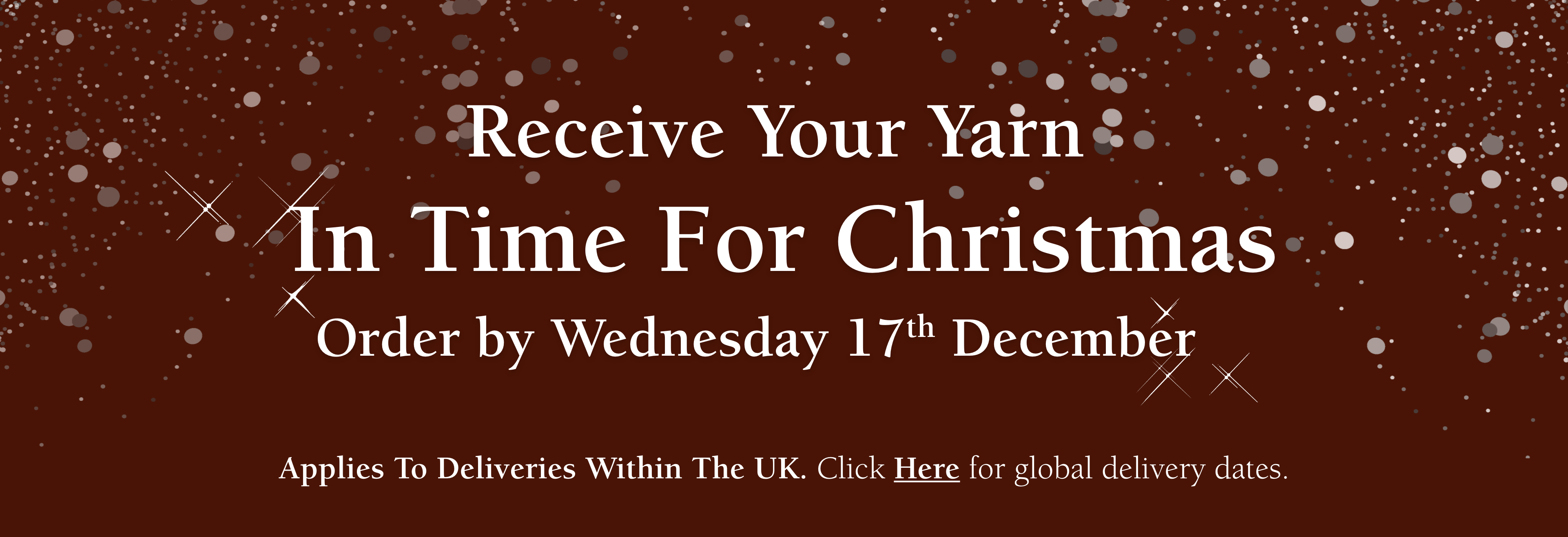 Christmas Delivery Hero Banner