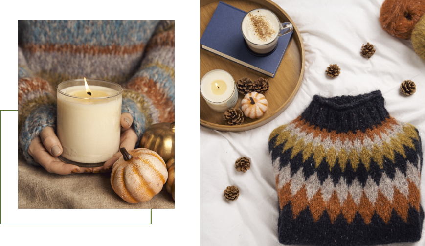 Cosy up for Autumn Be Inspired Block