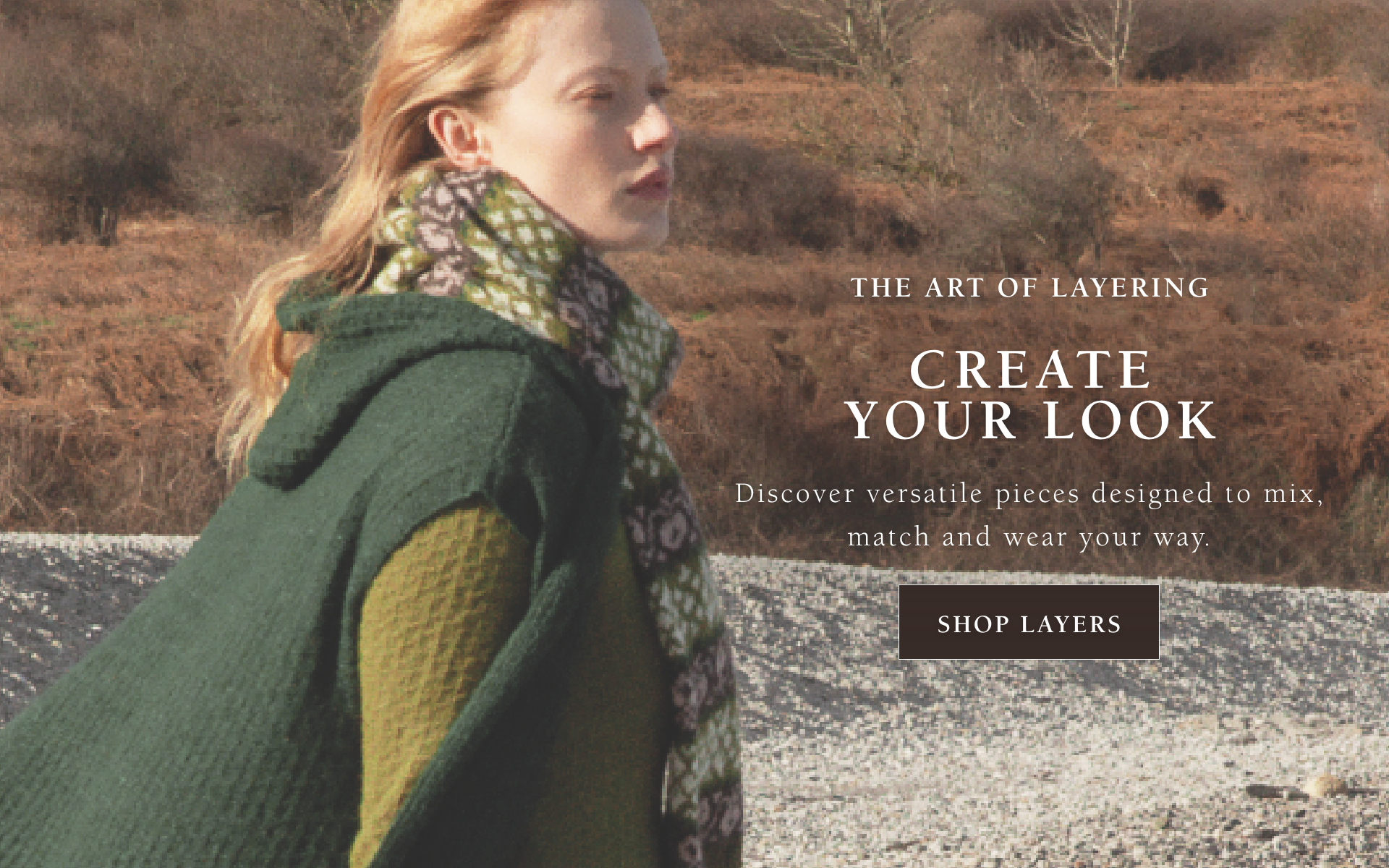Create Your Look HP Hero Banner