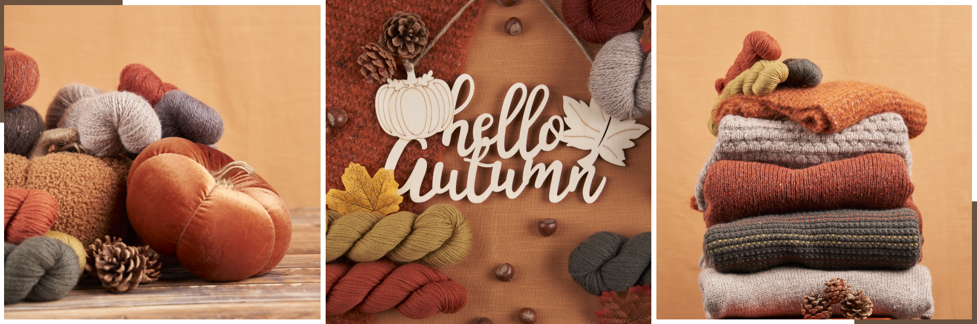 hello autumn banner