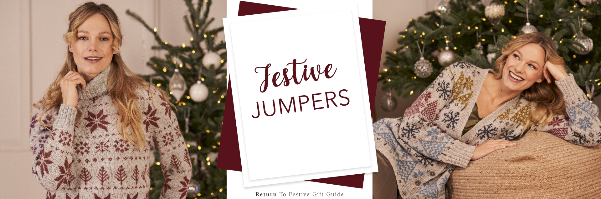 Festive Jumpers banner