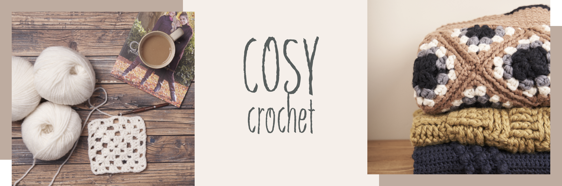 Cosy Crochet banner
