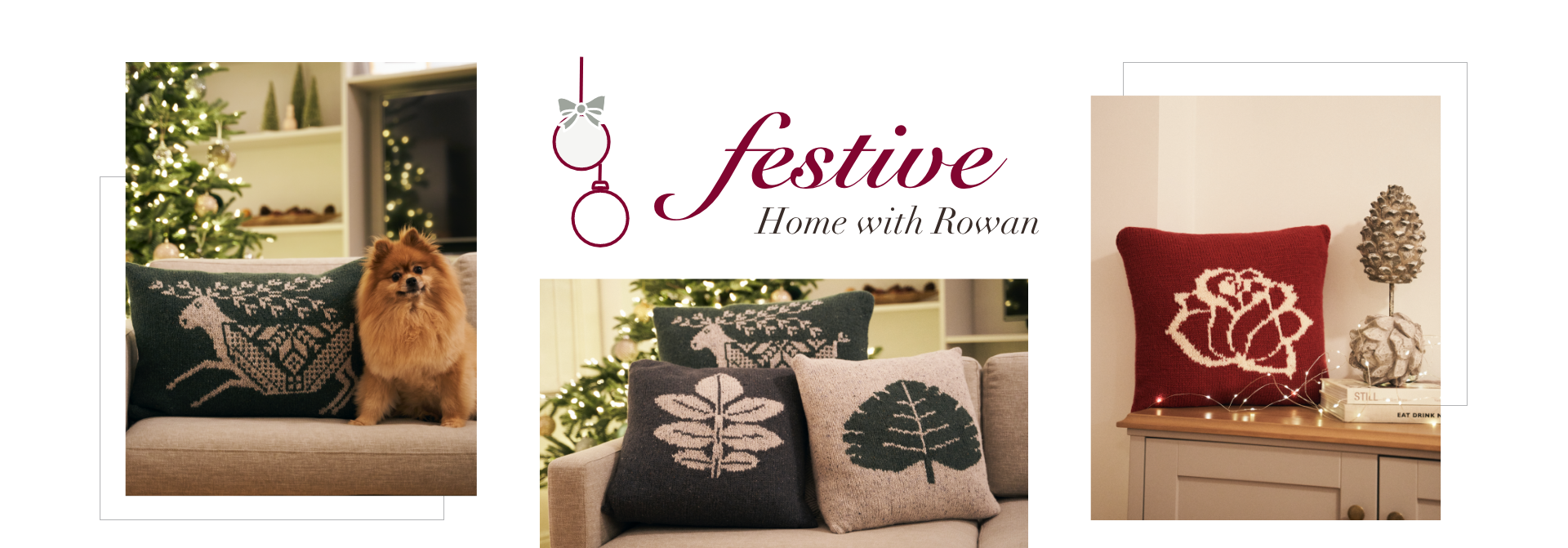 Campaign Festive Home with Rowan Banner