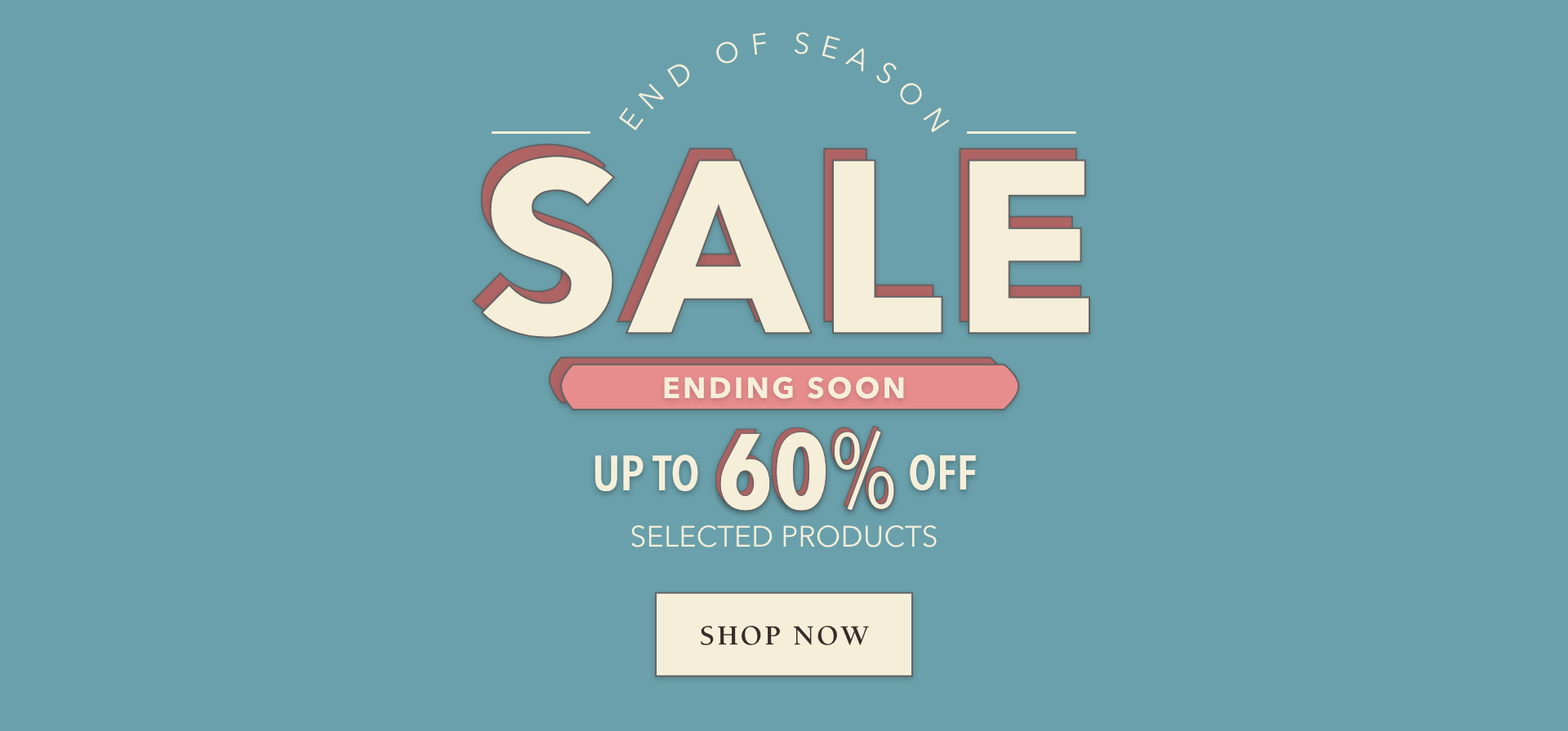 End Of Season Sale Ending Soon HP Hero Banner