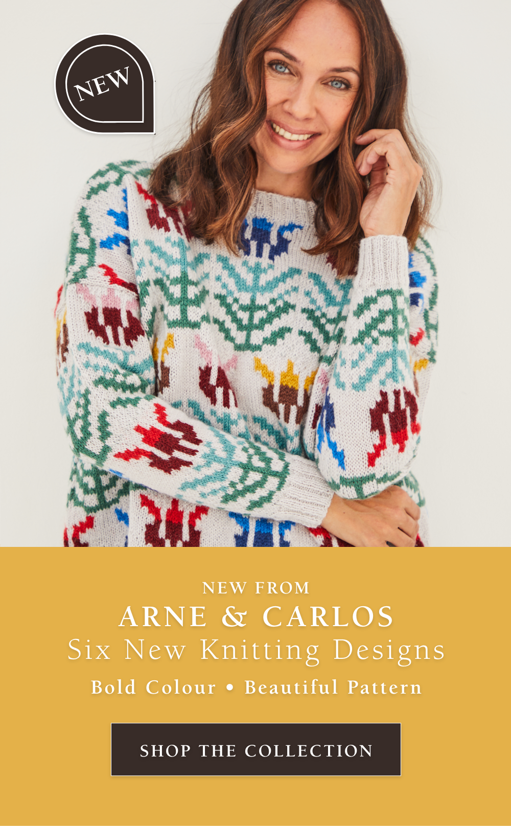 ARNE & CARLOS New Patterns Hero Banner MOBILE