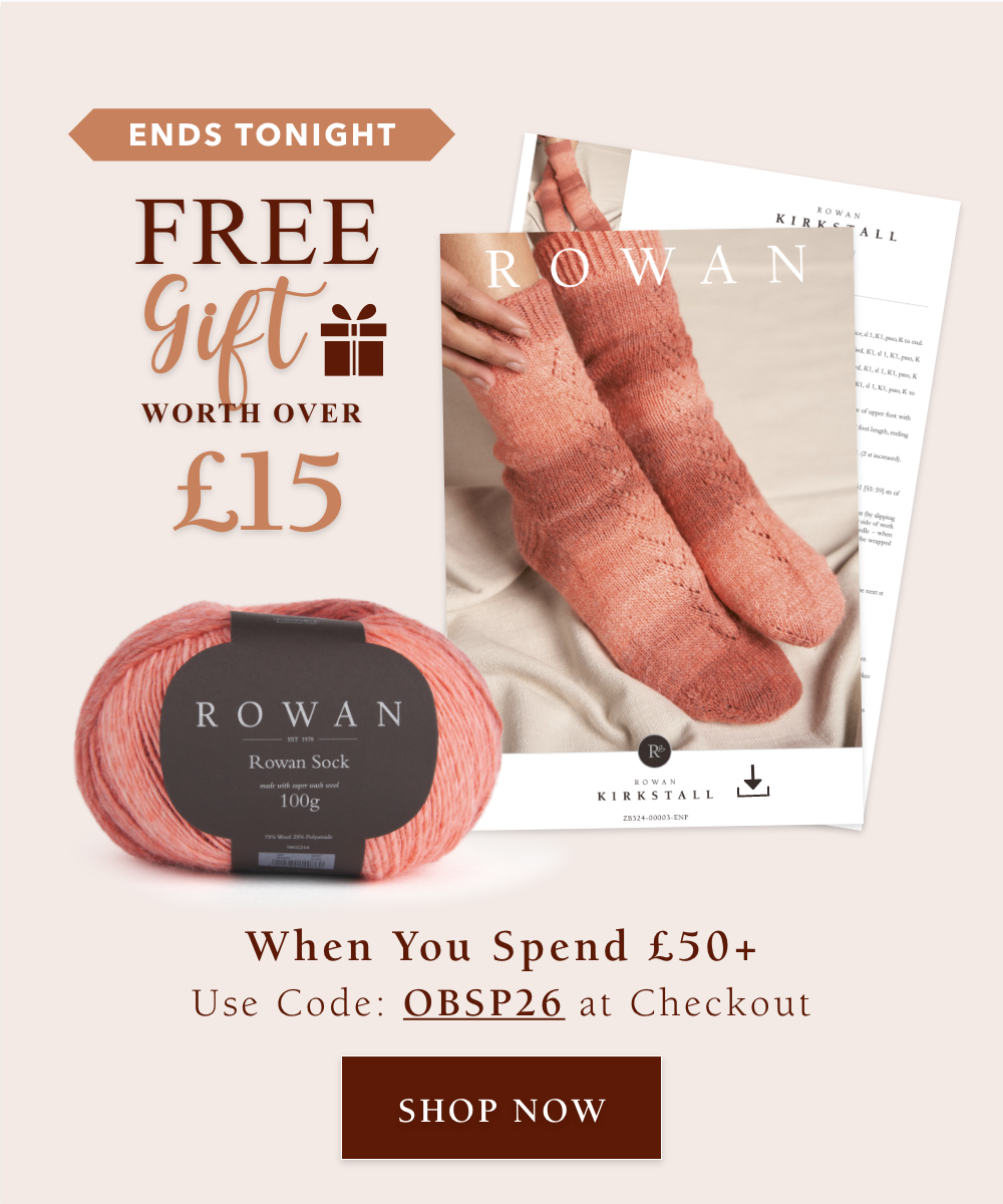 Free Gift Rowan Sock Project Bundle Hero Banner MOBILE