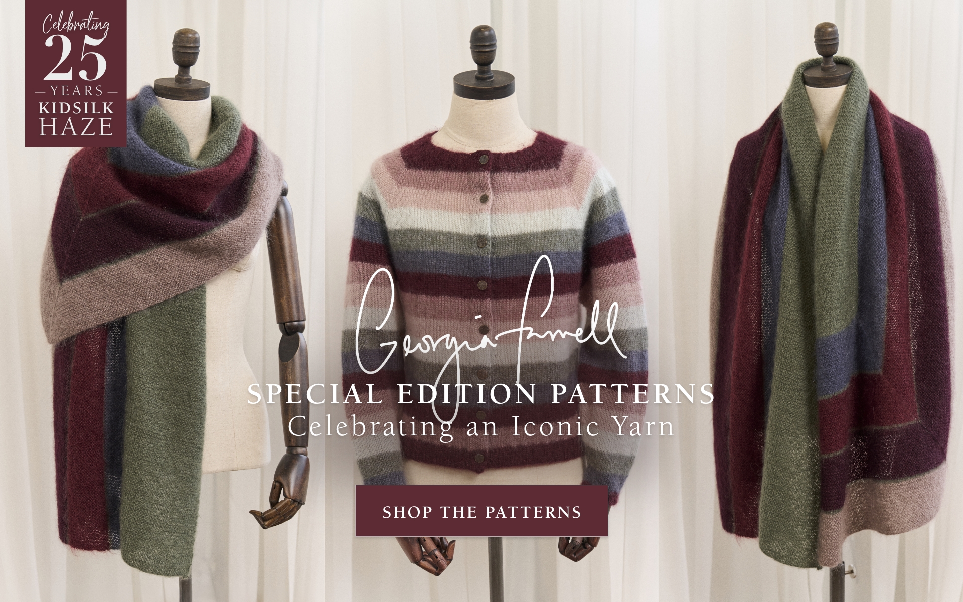Knitrowan Special Edition Patterns by Georgia Farrell HP Hero Banner