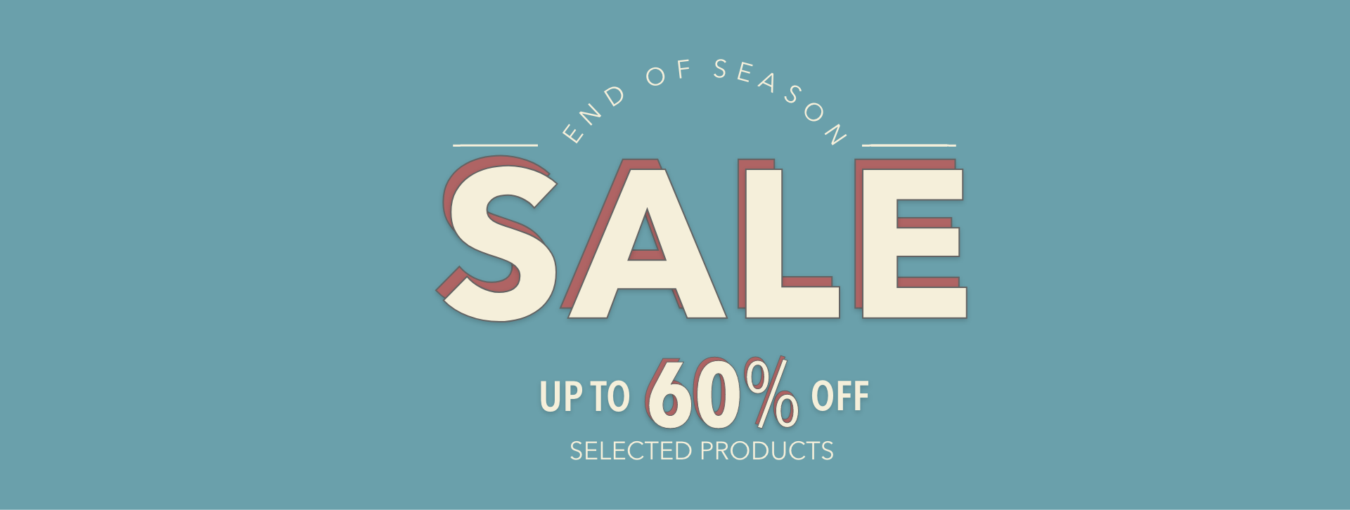 EOSS End of Seasons Sale Banner