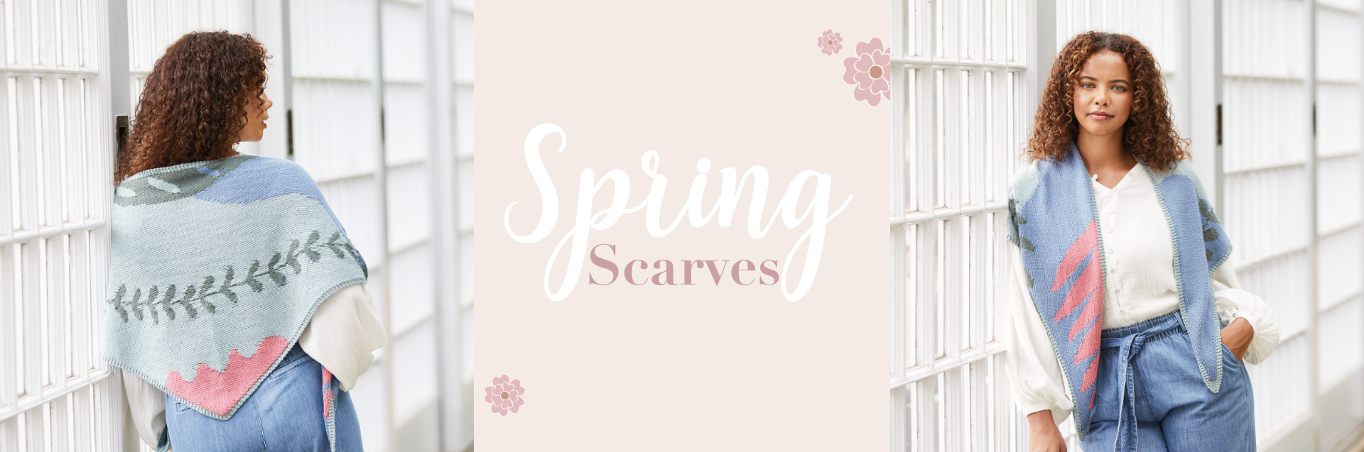 Spring Scarves Hero Banner