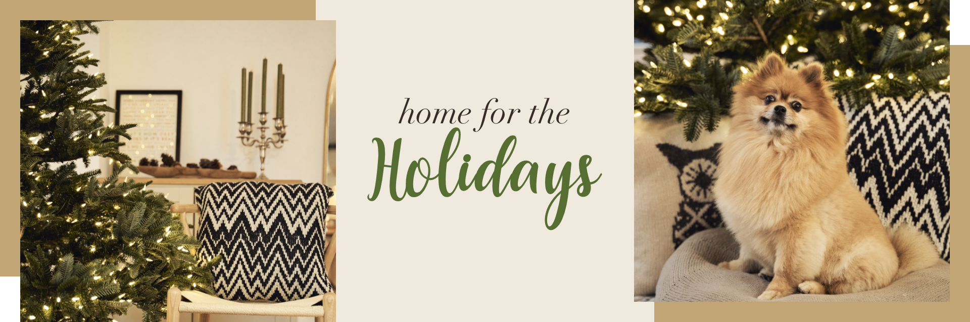 Home For The Holidays banner