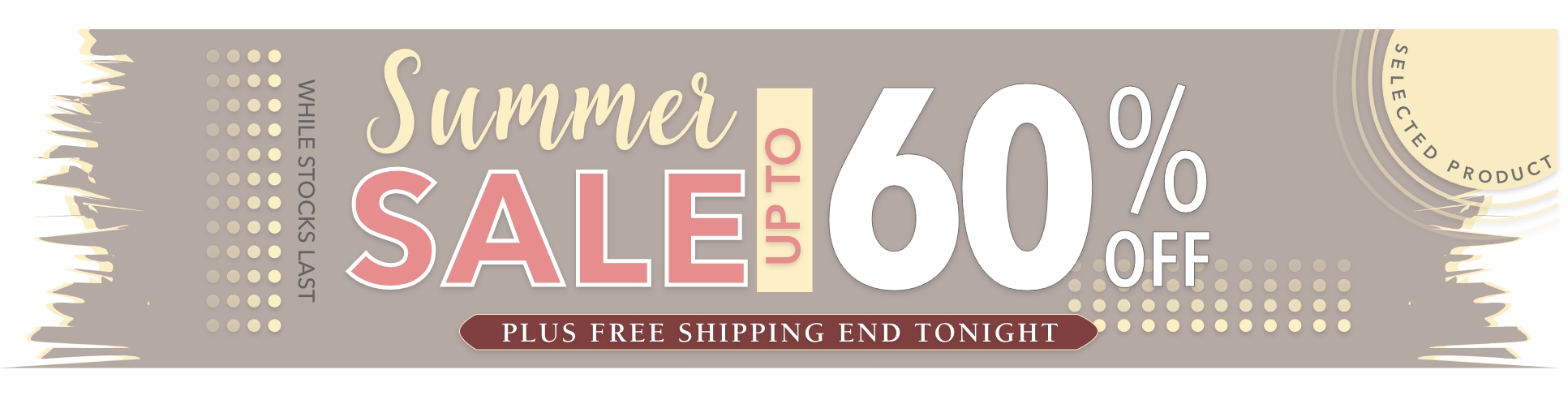 Summer Sale LP Banner