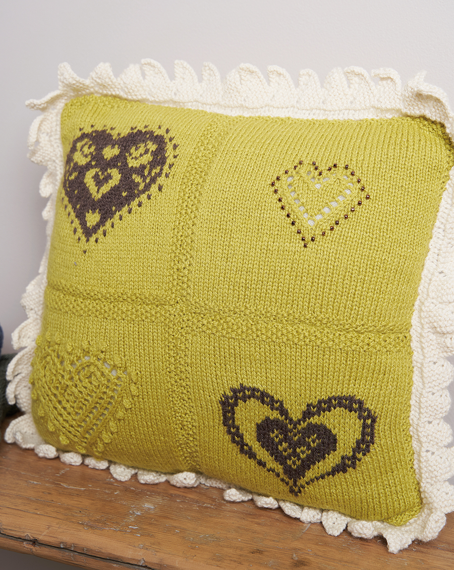 Knitted with Love Cushion Two