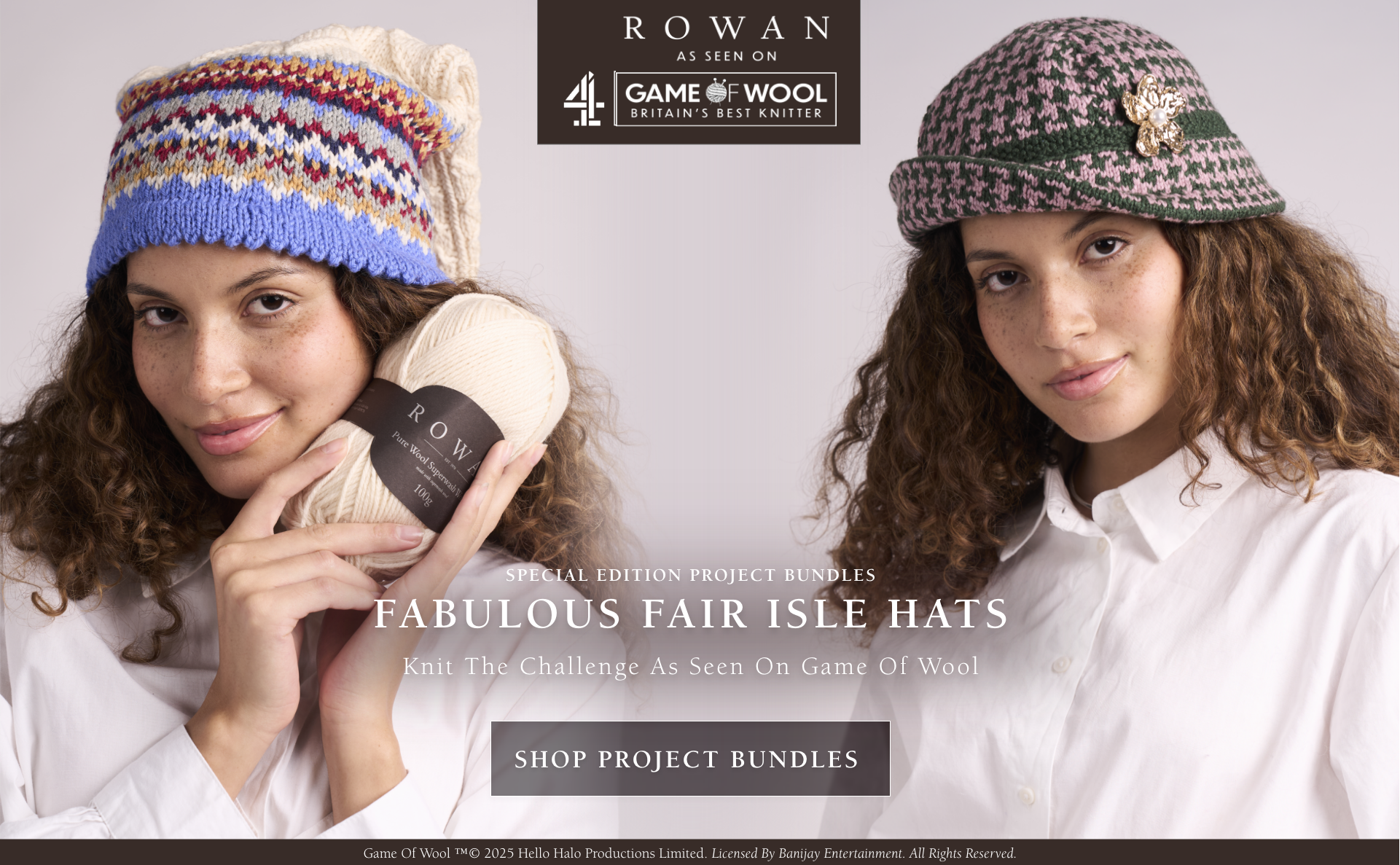 Knitrowan GOW Hats HP Hero Banner
