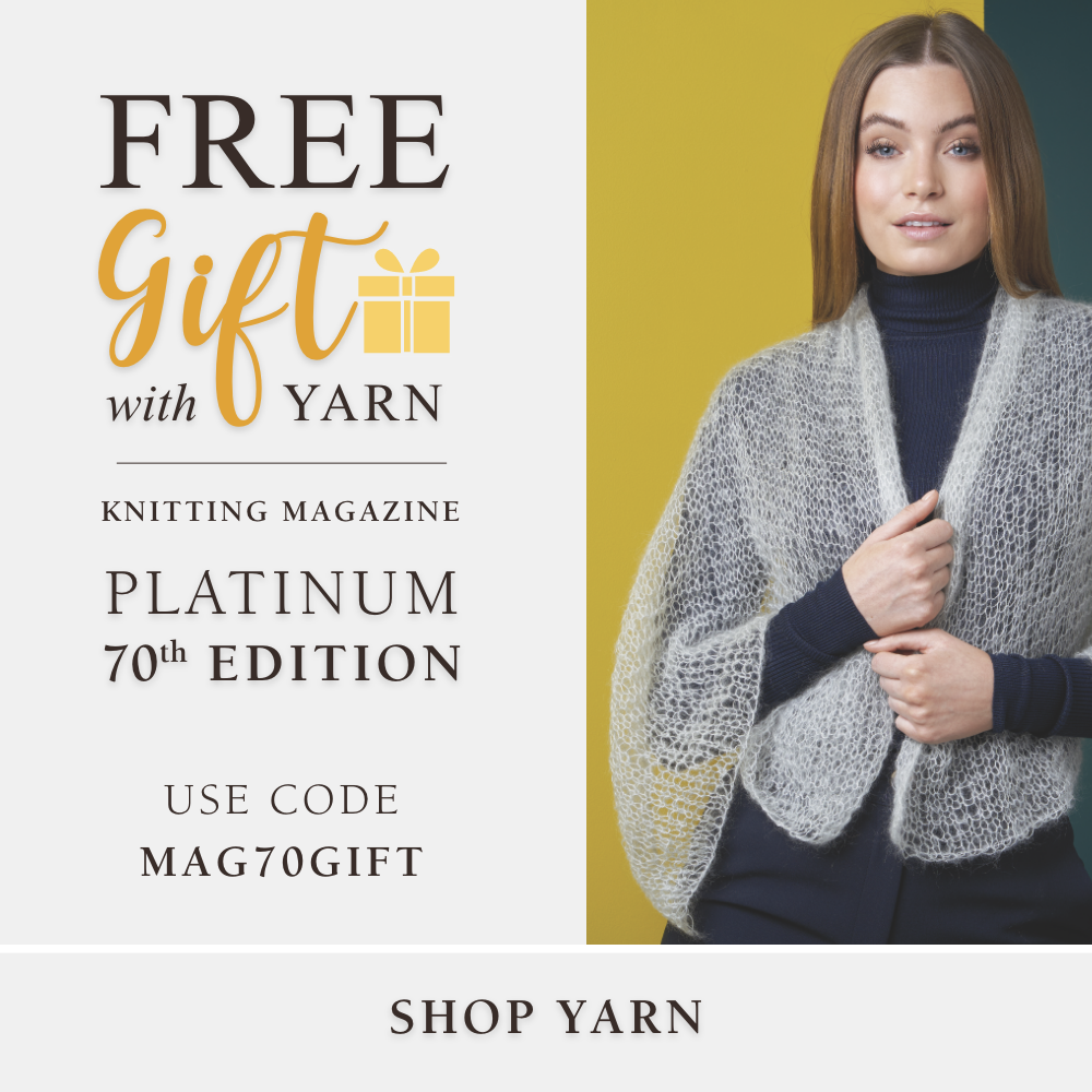 Free Gift with Yarn Magazine 70 Hero Banner MOBILE