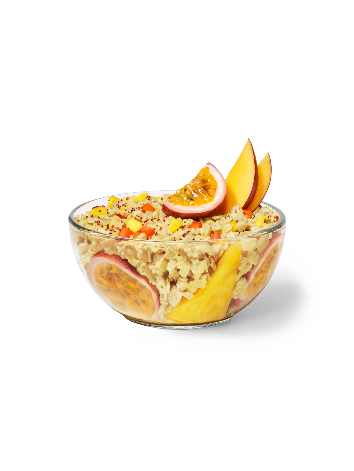 Pineapple + Passionfruit - Easy Tropical Oat Bowl