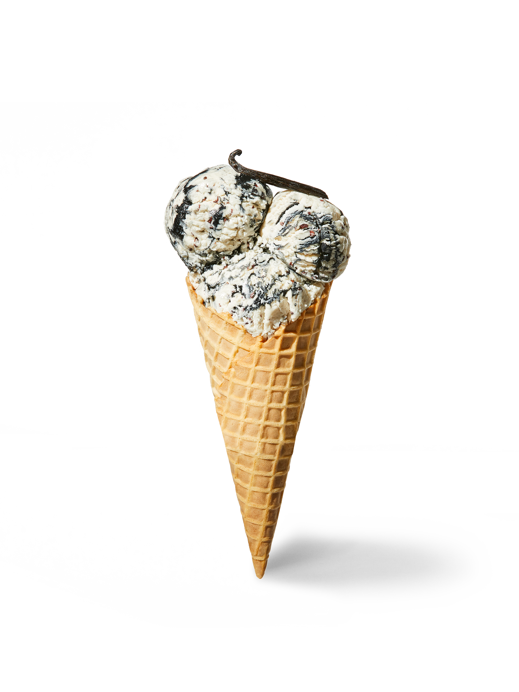 Daily Harvest Vanilla + Salted, Swirled Black Sesame Scoops