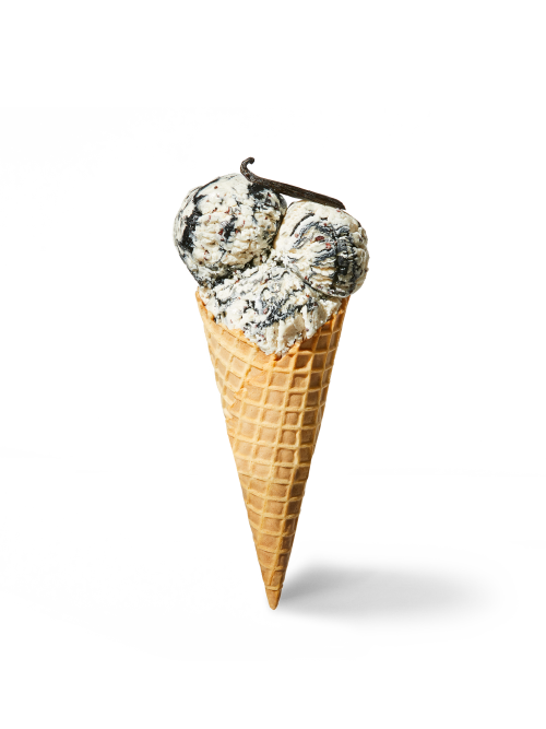 Daily Harvest Vanilla + Salted, Swirled Black Sesame Scoops