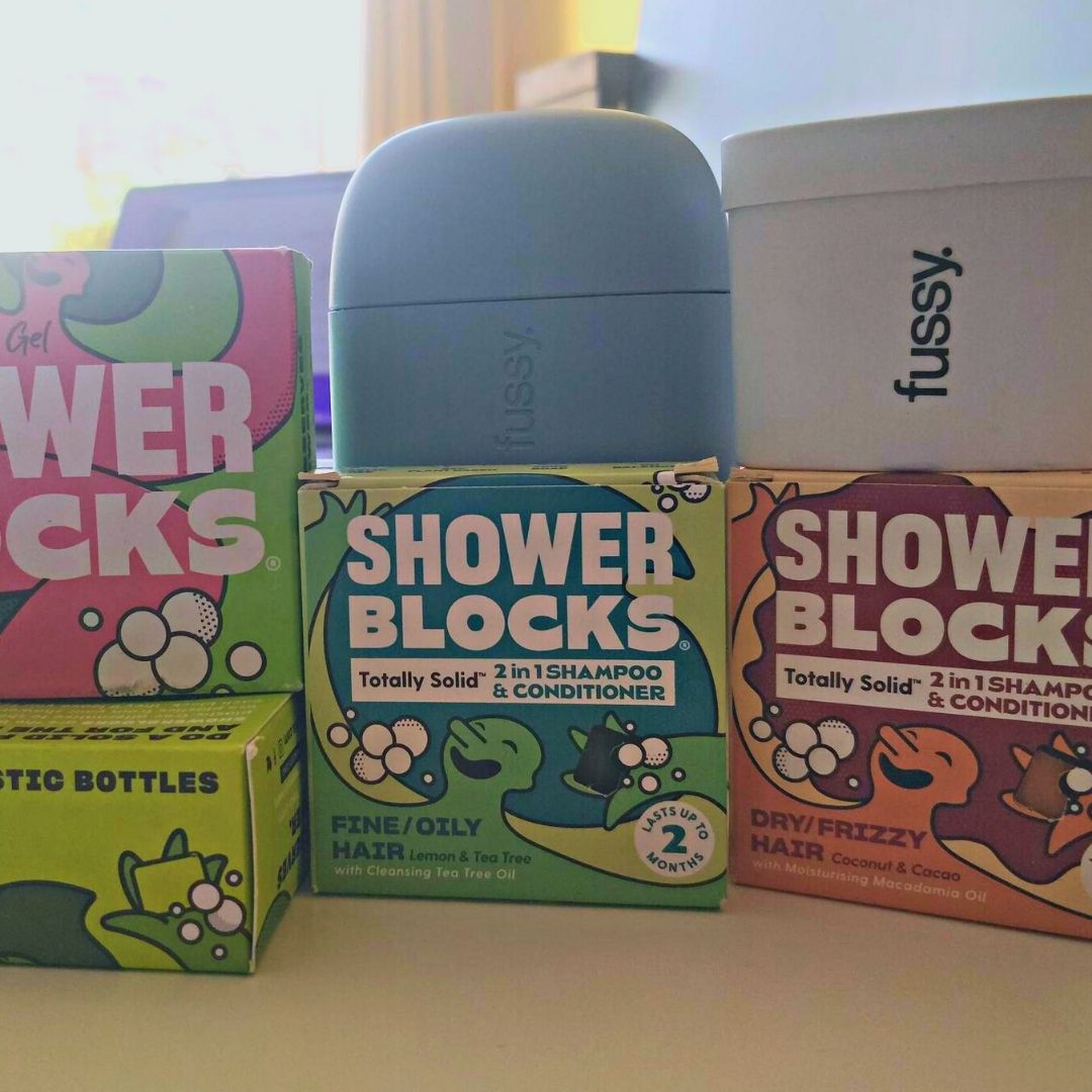 A collection of Shower Blocks products