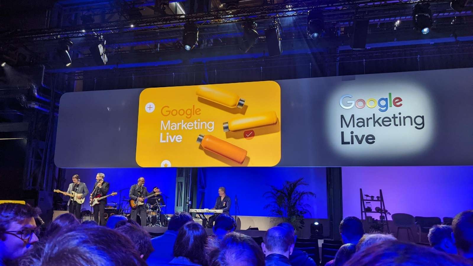 Google Marketing Live stage 2022