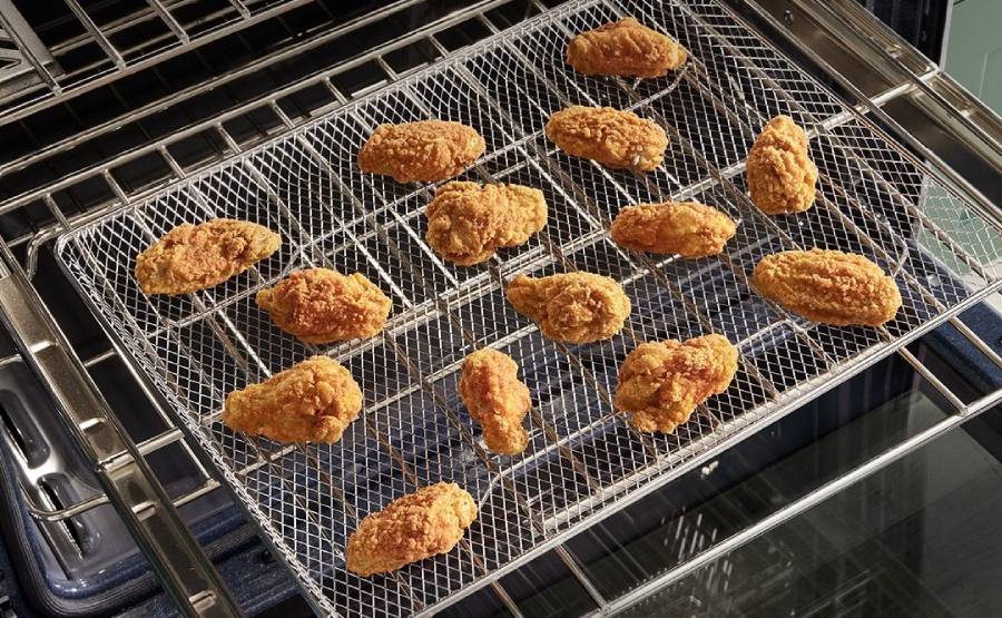 Modo Air Fry sin Precalentar en Horno y Microondas