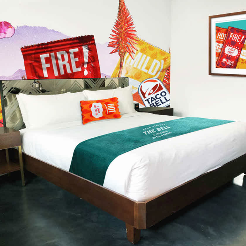 Tomorrow: Book a Room at The Taco Bell Hotel