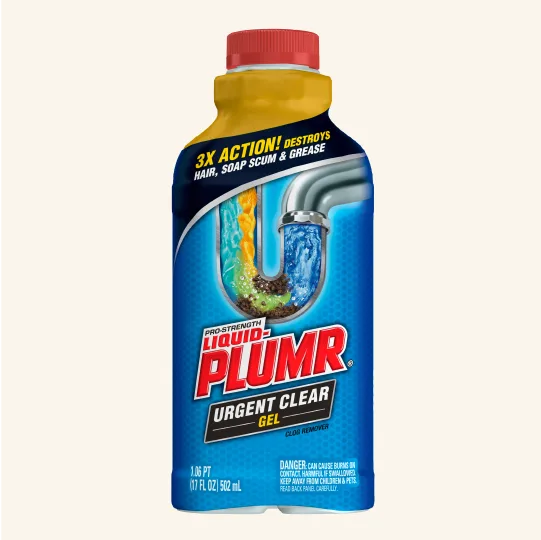 Drain Cleaner - Unclog Tough Clogs and Drains | Liquid-Plumr®