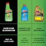 Liquid-Plumr™ Pro-Strength Hair Clog Eliminator is best on hair clogs