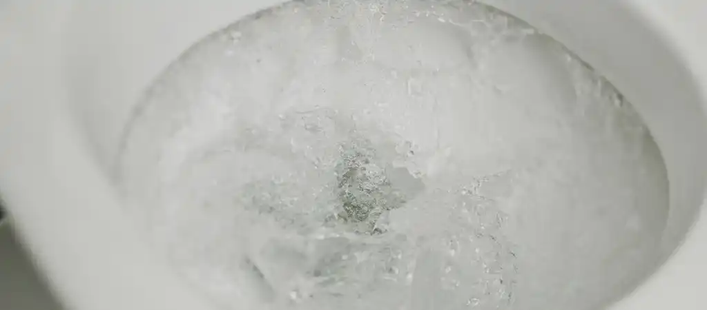 toilet flushing