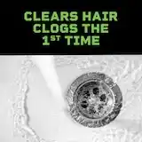 Liquid-Plumr™ Pro-Strength Hair Clog Eliminator clears hair clogs the 1st time