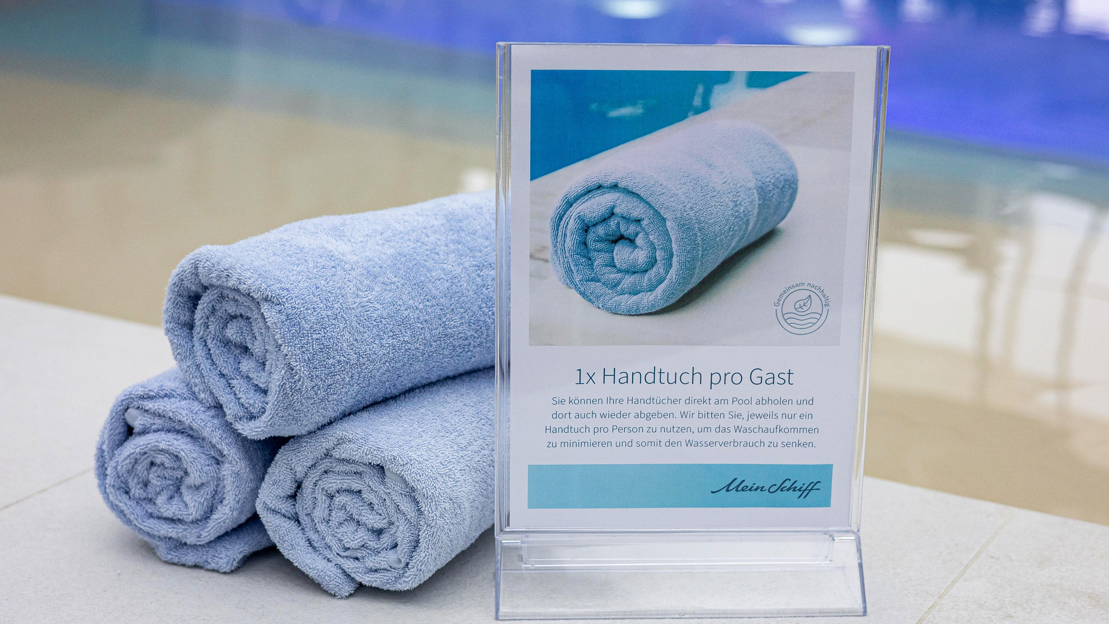 Nachhaltigkeit - GOTS - zertifiziertes Bio - Baumwoll - Poolhandtücher Nachhaltigkeit - GOTS - zertifiziertes Bio - Baumwoll - Poolhandtücher