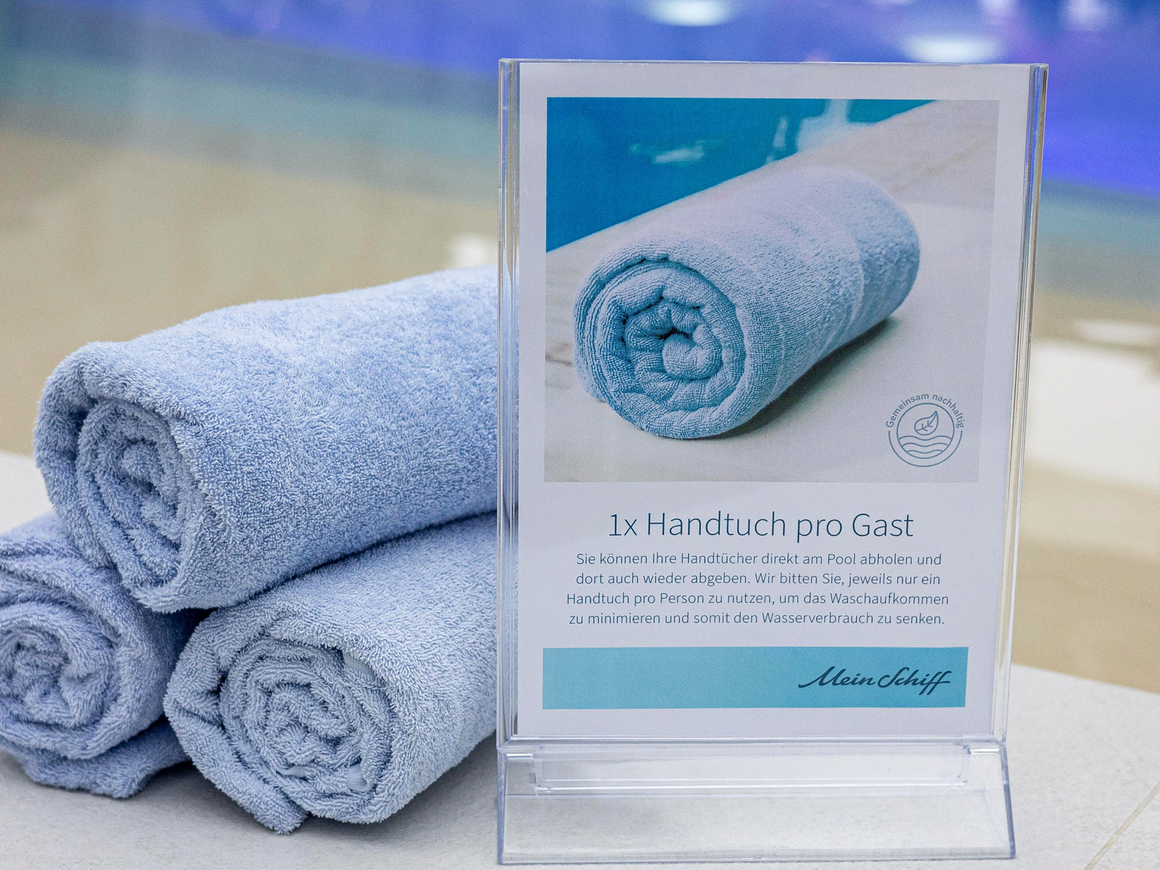 Nachhaltigkeit - GOTS - zertifiziertes Bio - Baumwoll - Poolhandtücher Nachhaltigkeit - GOTS - zertifiziertes Bio - Baumwoll - Poolhandtücher