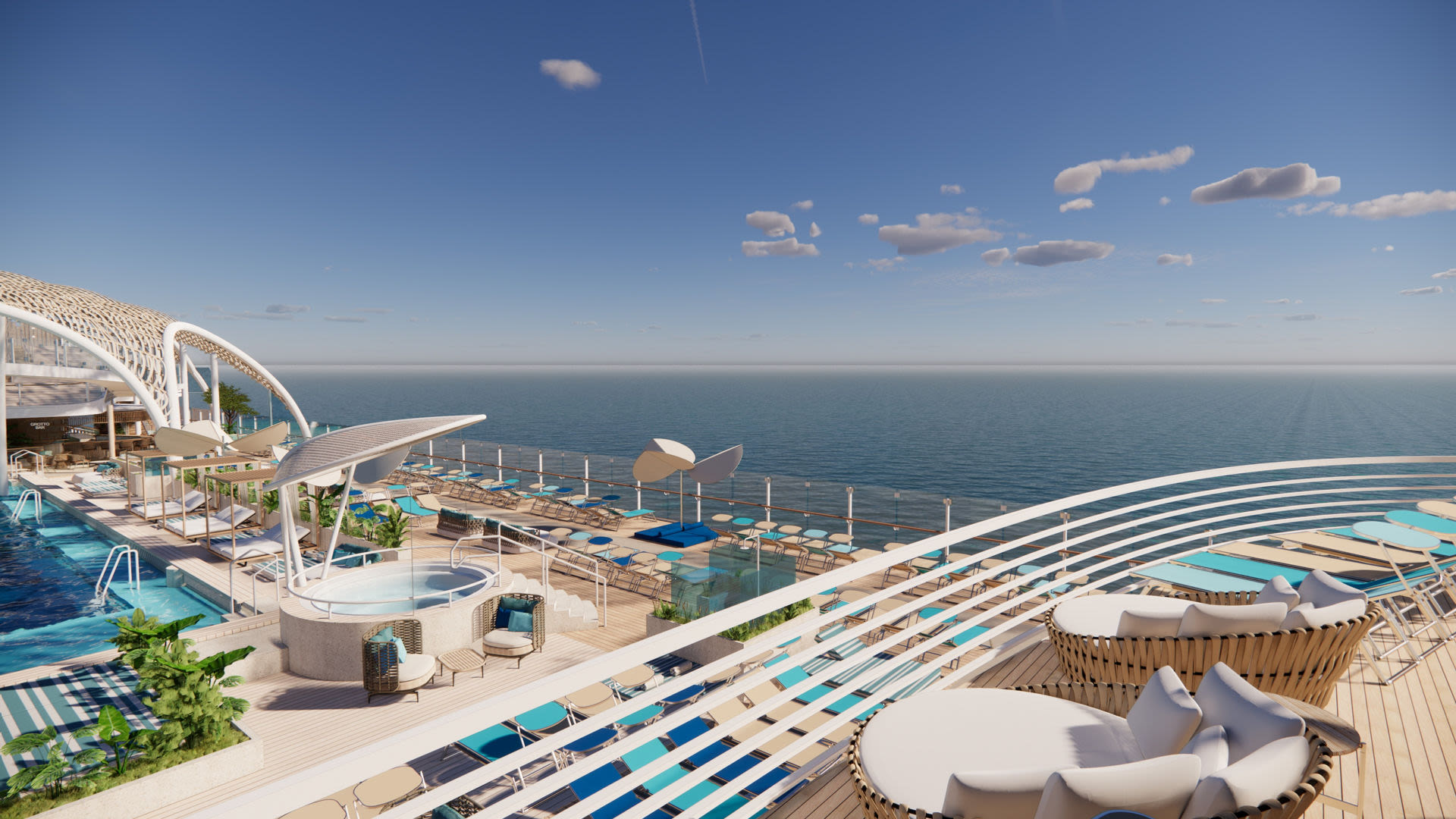 Mein Schiff Relax Pooldeck